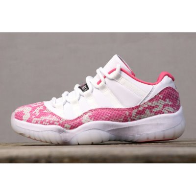 Nike Bayan Air Jordan 11 Low Pembe / Yılan Ten Rengi Basketbol Ayakkabısı Türkiye - CAAWVDNC